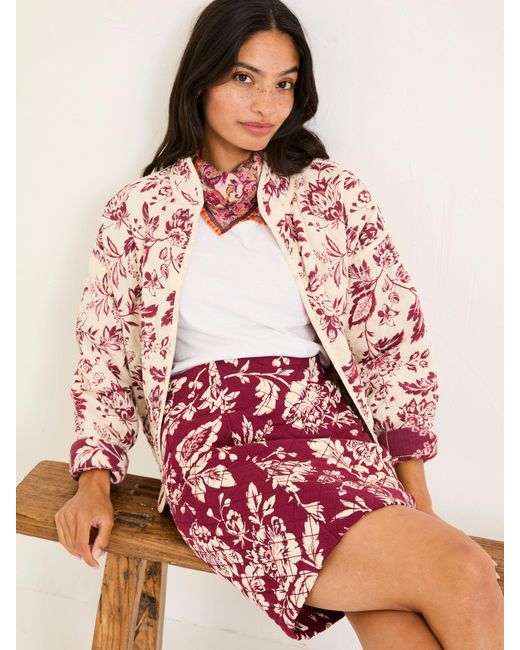 FatFace Pink Fatface Jennie Skirt