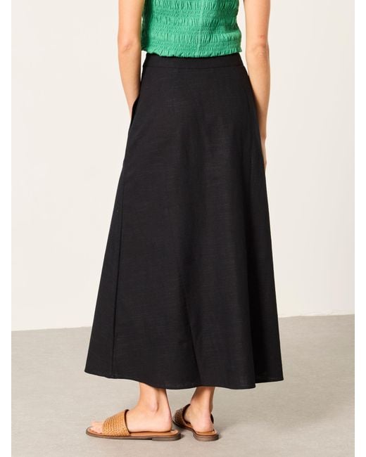 FatFace Green Fatface Skye Midi Skirt