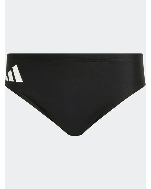 Adidas Black Solid Swim Trunks for men