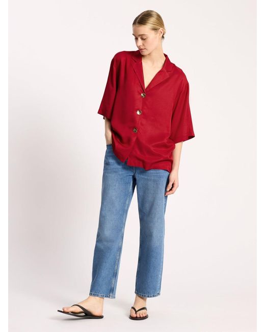 Albaray Red Button Top