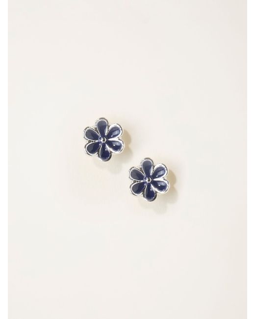 FatFace Blue Fatface Daisy Stud Earrings