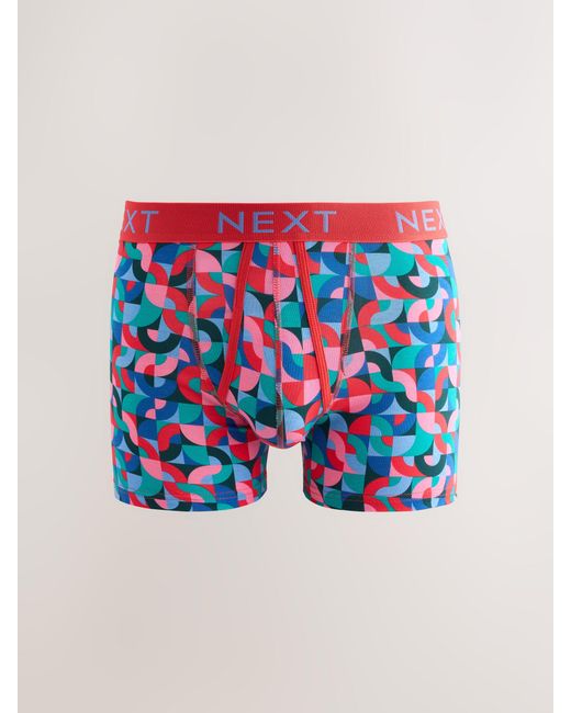 Next Blue A-Front Boxers 5 Pack for men
