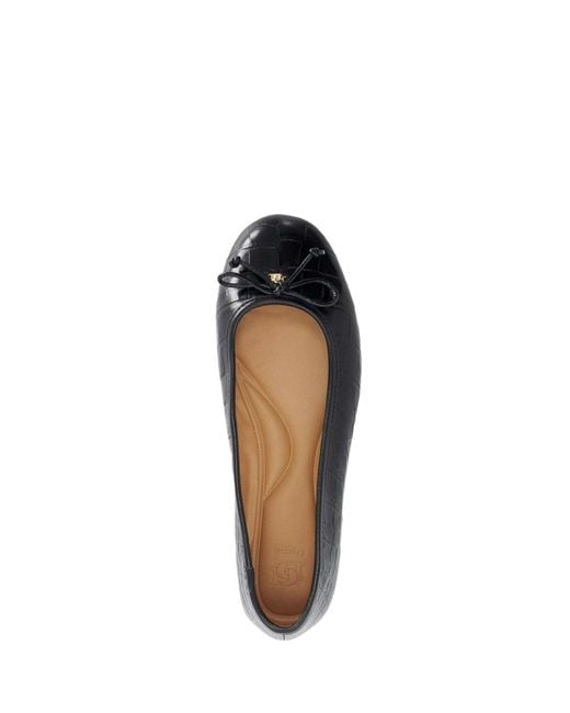 Dune White Helenne Ballet Pumps