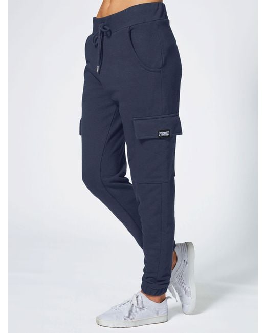 Pineapple Blue Cargo Joggers