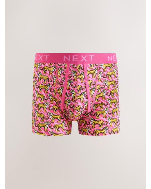 Next Multicolor A-Front Boxers 5 Pack for men
