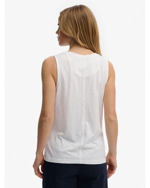 Superdry White Studios V-Neck Vest