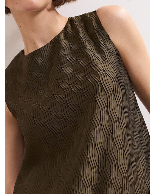 Phase Eight Green Phase Eight Zula Bubble Hem Top