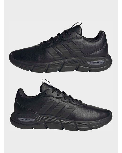 Adidas Blue Cloudfoam Flex Rapidfit Trainers
