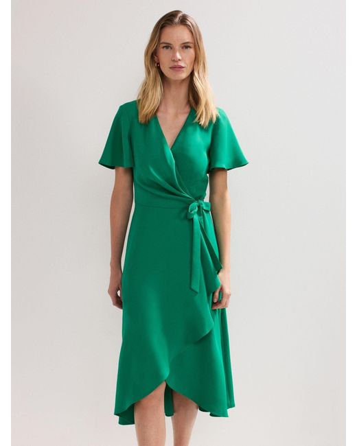 Phase Eight Green Julissa Wrap Dress