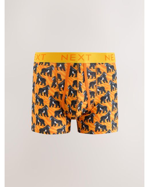 Next Multicolor A-Front Boxers 5 Pack for men