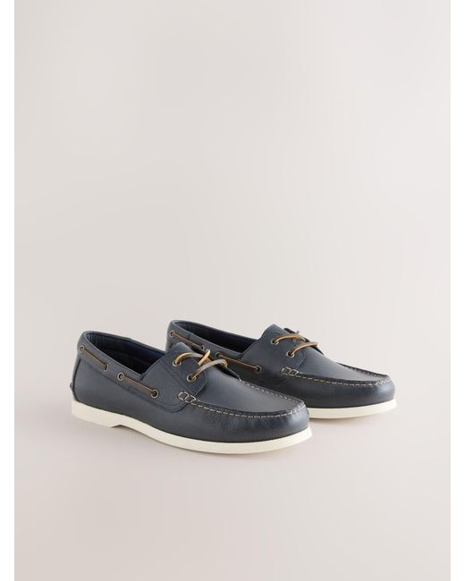 Next Bootsschuhe Aus Leder in Blue für Herren