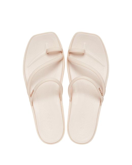 CROCSTM Natural Miami Toe Loop Sandals