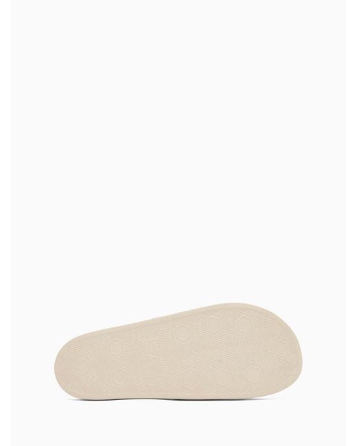 EA7 White Logo Slides