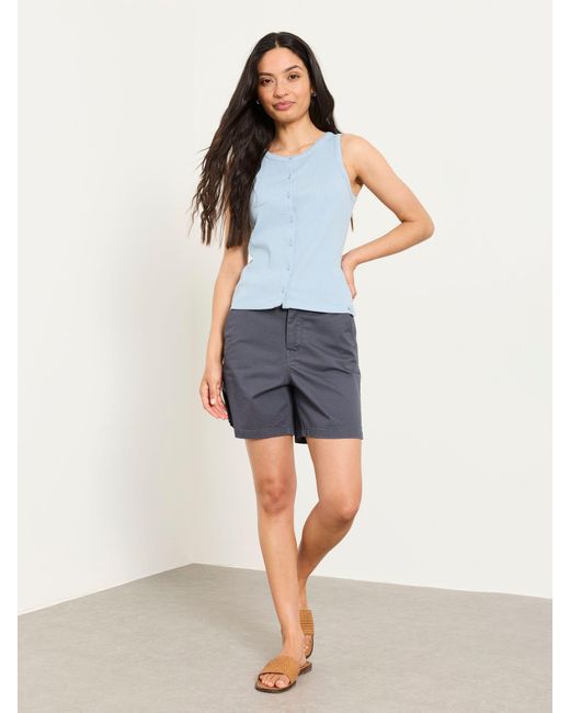 FatFace Blue Fatface Elsham Chino Shorts