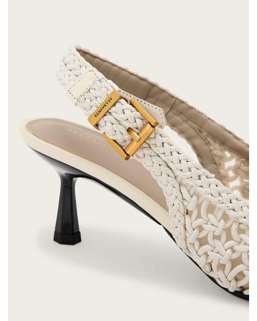 AllSaints Natural Allsaints Slingbacks