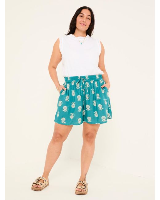 FatFace Blue Fatface Flippy Shorts