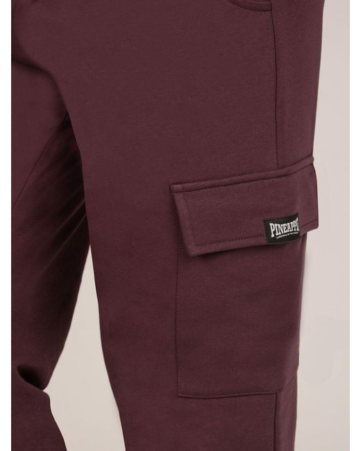 Pineapple Purple Petite Cargo Joggers
