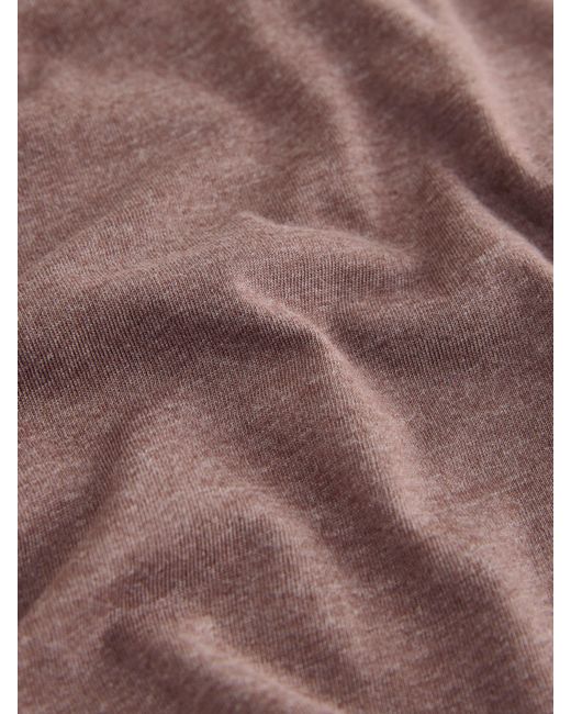 Next Brown Jersey Button Through Pyjamas
