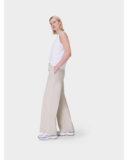 Sweaty Betty White 32 Inch Inside Seam Explorer Wide Leg 30 Trousers