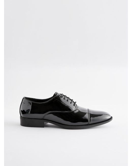Next Patent Oxford Schuhe Mit Zehenkappe Shoes in Blue für Herren