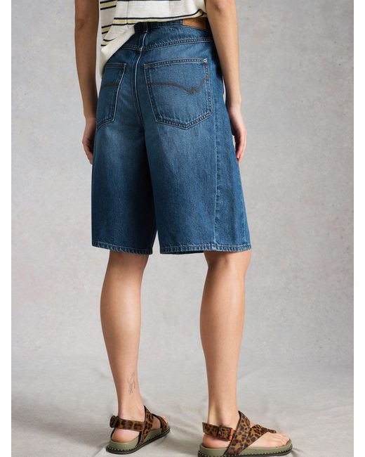 White Stuff Blue Jodi Shorts