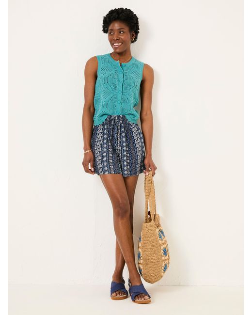 FatFace Blue Fatface Flippy Shorts