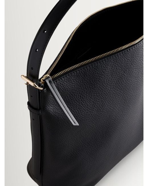 A.P.C. Black A. P.C. Vera Suede Bag