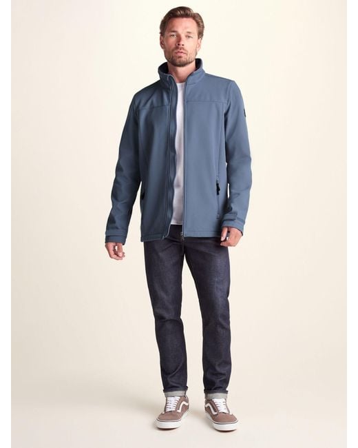 TOG24 Blue Feizor Softshell Waterproof Jacket for men