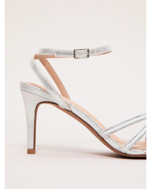 Phase Eight Natural Phase Eight Sparkle Sandals