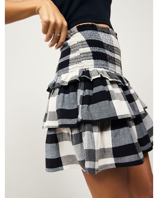 Next Multicolor Check Rara Mini Skirt