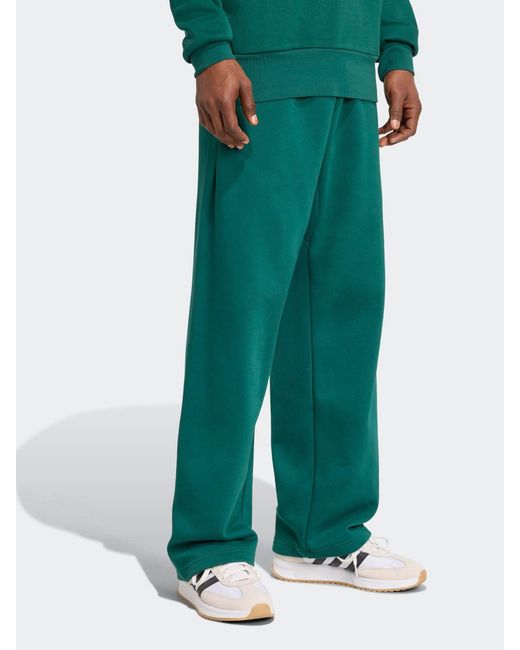 Adidas Green Collegiate Joggers for men