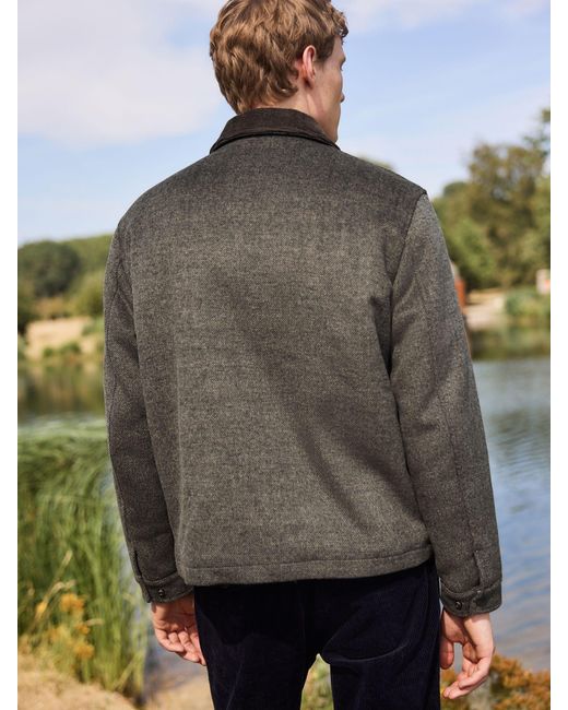 Next Black Barn Jacket for men