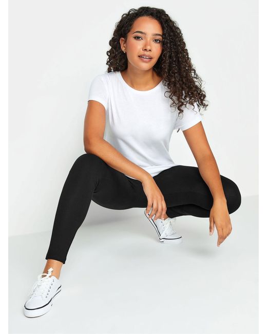 M Com White Basic Leggings 2 Pack40 L31