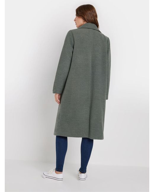 M Com Gray Tailored Coat