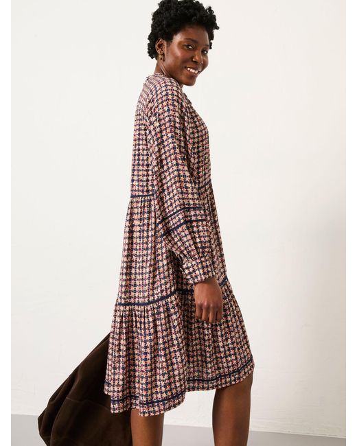 FatFace Multicolor Fatface Stirling Midi Dress