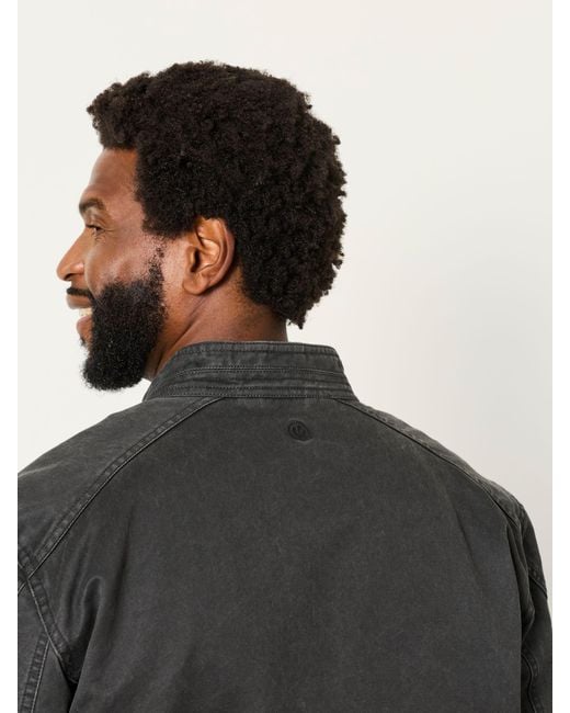 FatFace Gray Fatface Hamble Charcoal Bomber Jacket for men