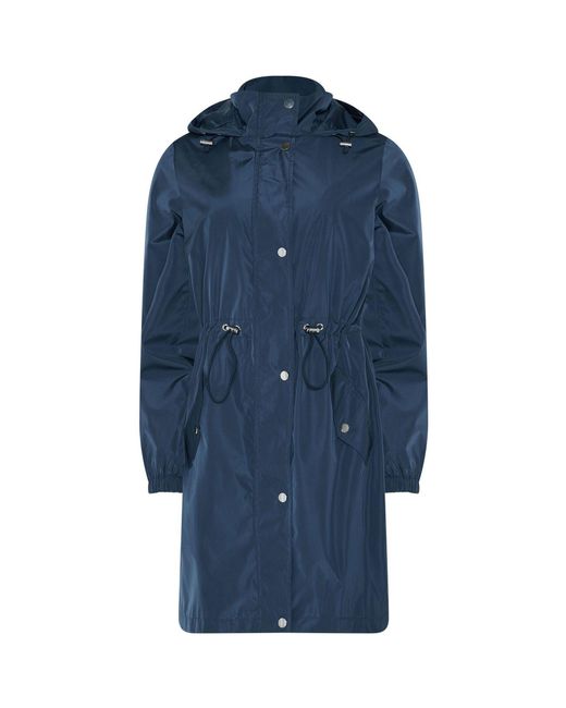 M Com Blue Rain Jacket
