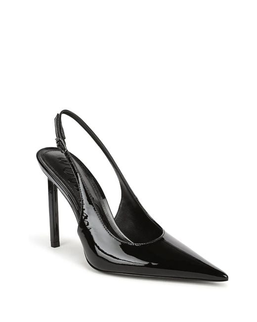 Sam Edelman Black Tegan Regular Fit Slingbacks