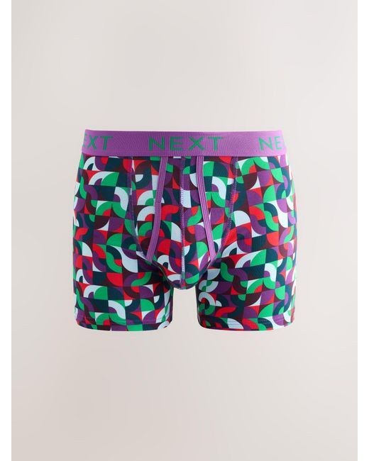 Next Blue A-Front Boxers 5 Pack for men