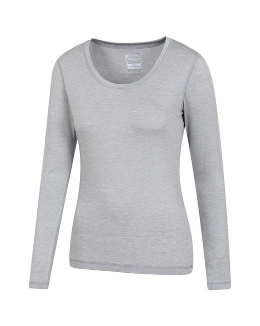 Mountain Warehouse Gray Keep The Heat Quick Drying Thermal Top