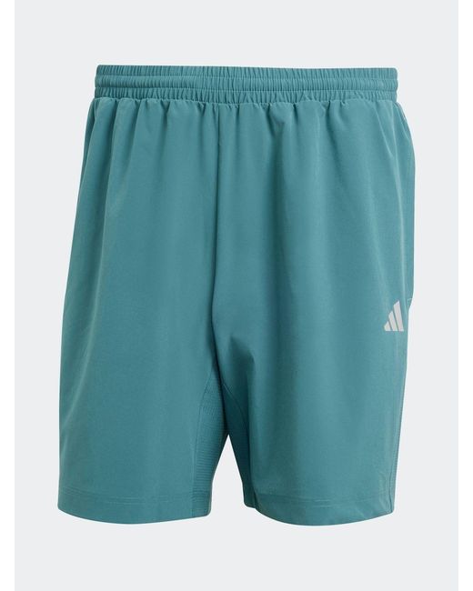 Adidas Blue Tech Apparel Shorts for men