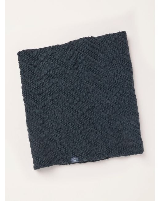 FatFace Blue Fatface Chevron Scarf for men
