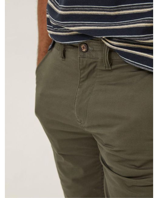 FatFace Green Fatface Mawes Chino Shorts for men