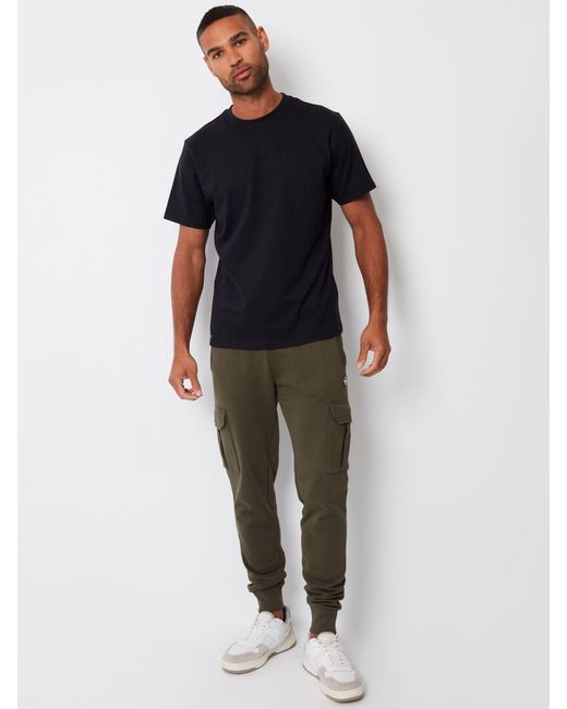 Threadbare Green Cargo Style Joggers for men