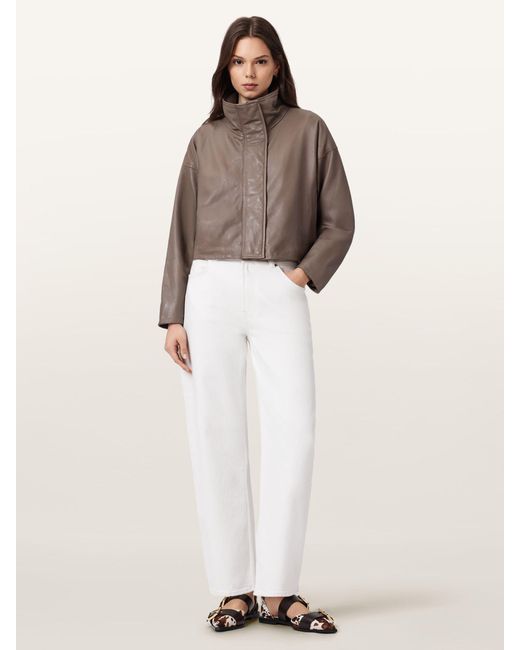 AllSaints Brown Allsaints Ryder Jacket