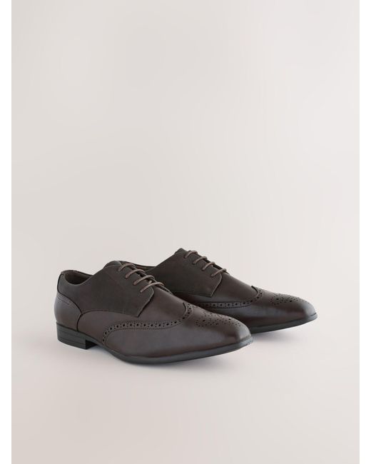 Next Brogue Schuhe in Brown für Herren
