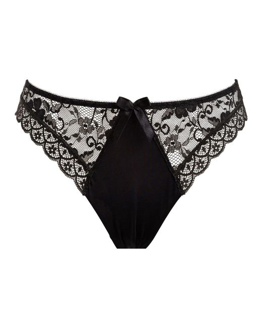 Pour Moi Black Rebel Brasilianischer Slip