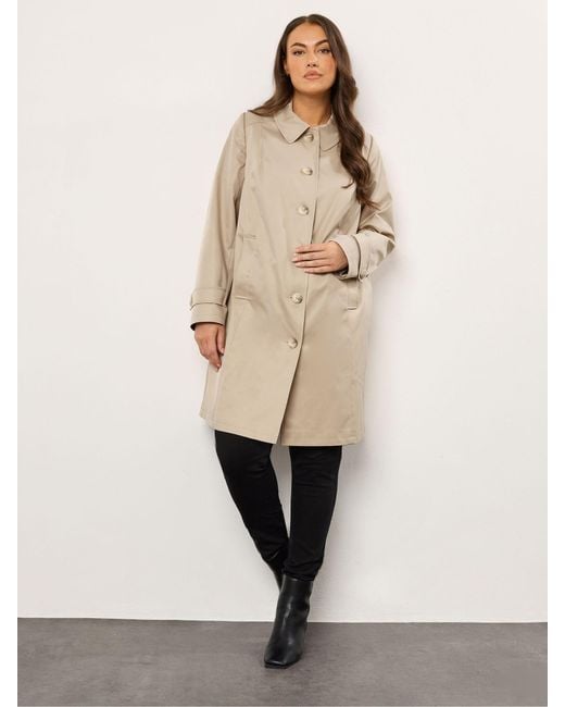 Evans Natural Trench Coat