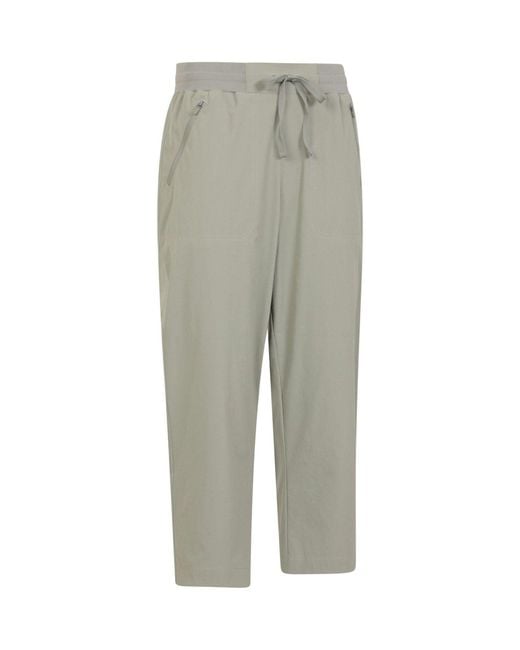 Mountain Warehouse Gray Explorer Quick Drying Capri