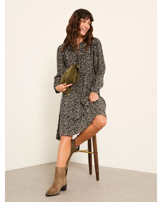 FatFace Natural Fatface Inez Petite Dress
